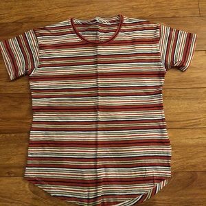 Madewell Whisper Cotton Tee in Stripe